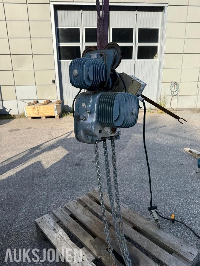 Mannesmann Demag PK 10 N elektrisk talje – 1.000/2.000 kg