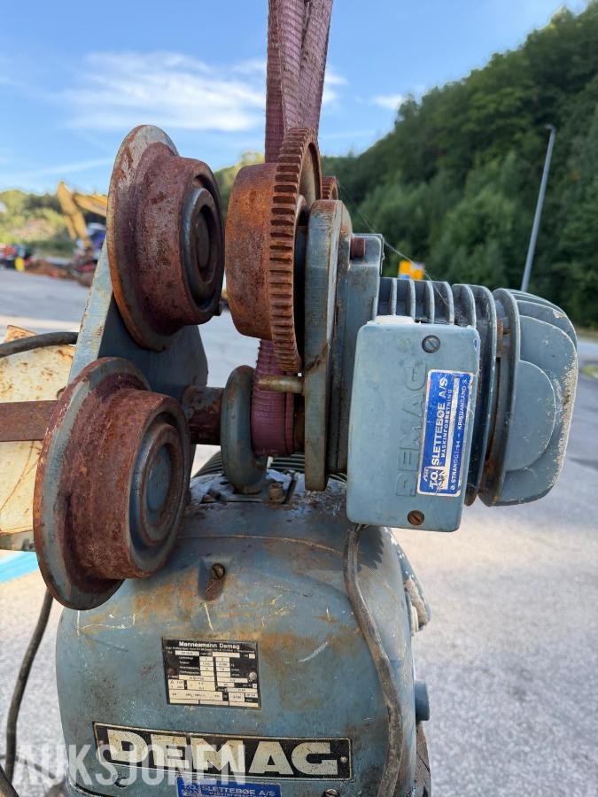 Mannesmann Demag PK 10 N elektrisk talje – 1.000/2.000 kg