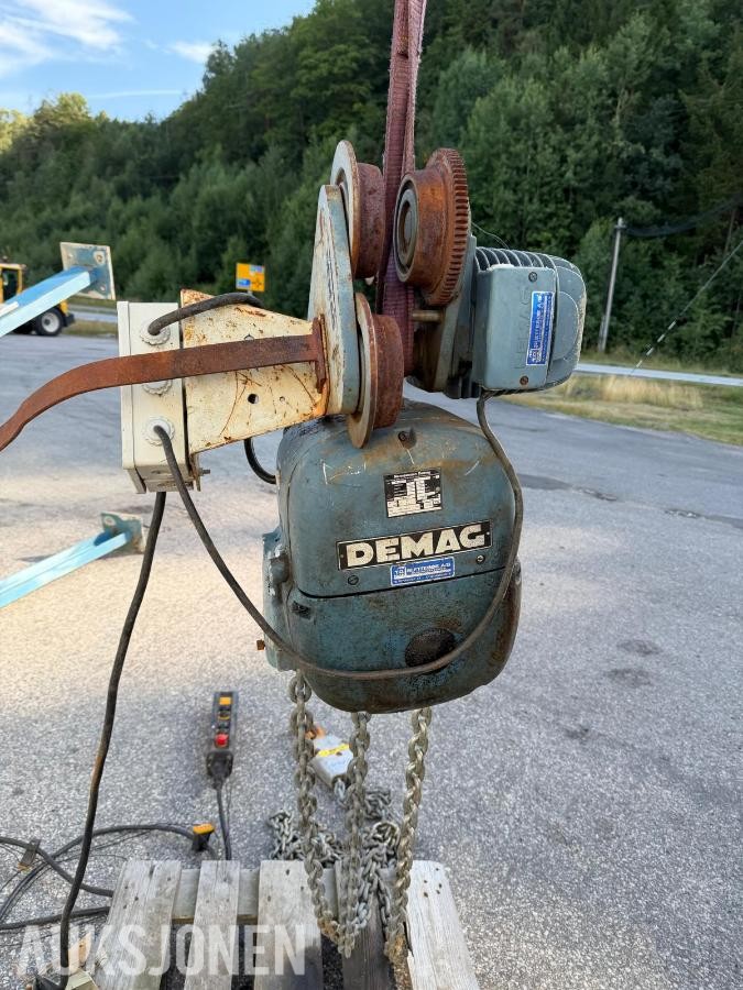 Mannesmann Demag PK 10 N elektrisk talje – 1.000/2.000 kg