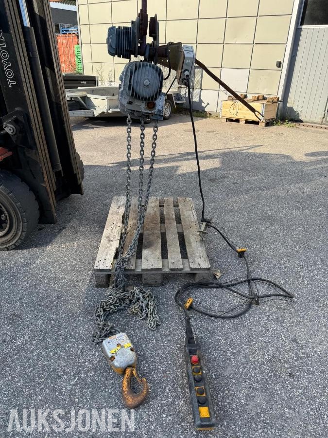Mannesmann Demag PK 10 N elektrisk talje – 1.000/2.000 kg