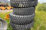 John Deere pigghjul – 2x 440/80R28 + 2x 540/50R38