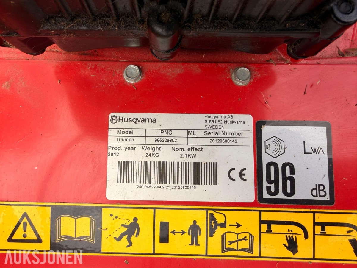 Klippo Triumph gressklipper – Briggs & Stratton – rep.objekt – uten minstepris