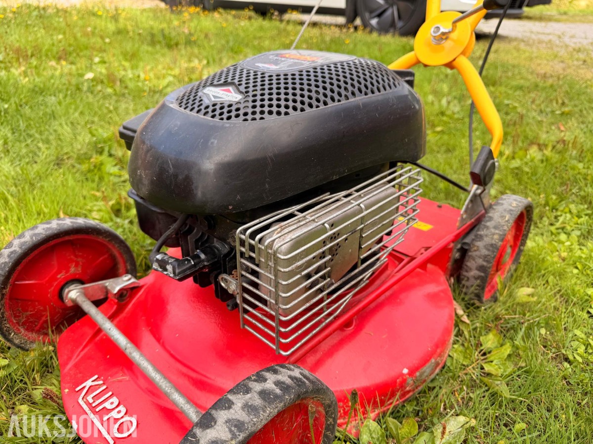 Klippo Triumph gressklipper – Briggs & Stratton – rep.objekt – uten minstepris