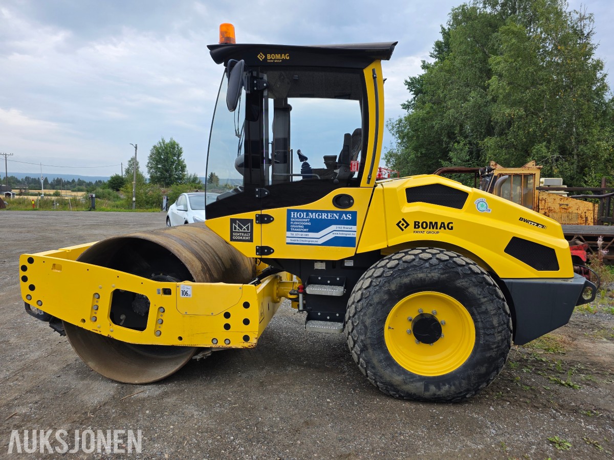 2019 Bomag vals BW 177 D-5 KUN 384 timer