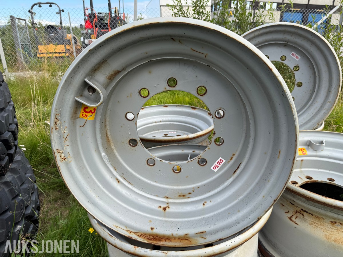 7 stk. Veekmas/GKN maskinfelger 14.00x25