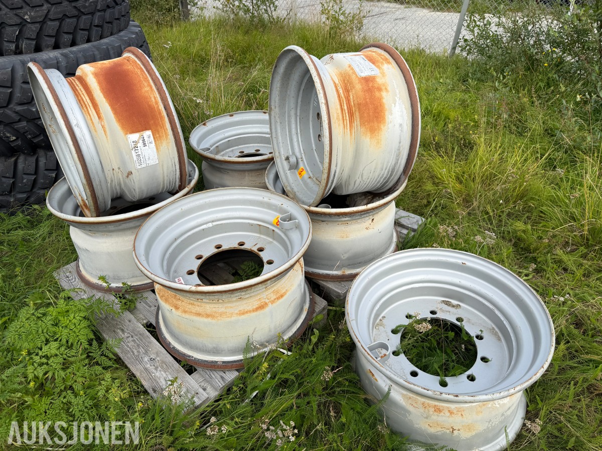 7 stk. Veekmas/GKN maskinfelger 14.00x25