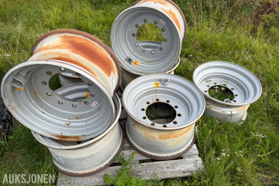 7 stk. Veekmas/GKN maskinfelger 14.00x25