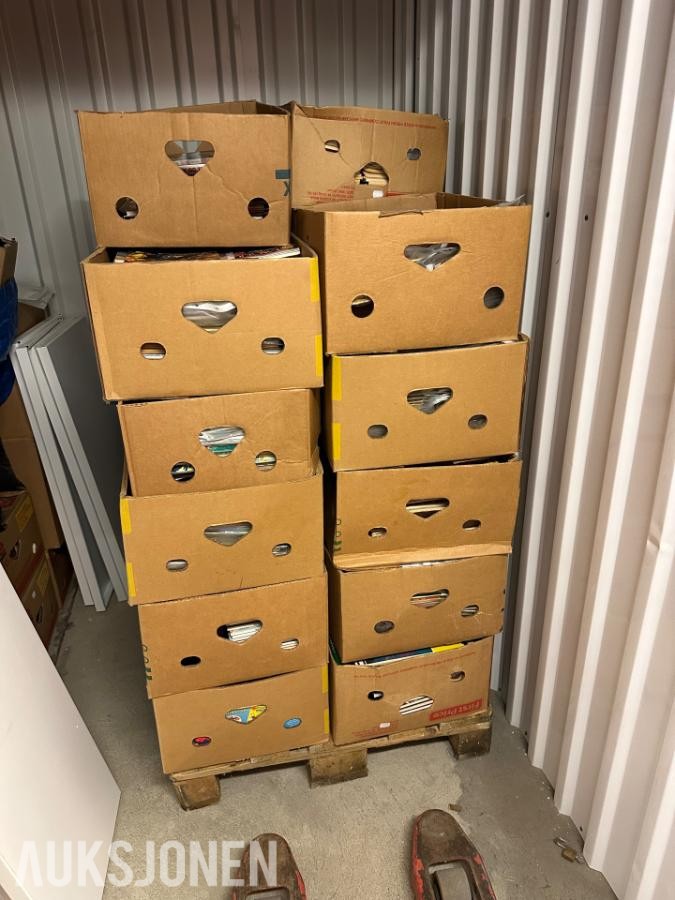 Samling tegneserier div. 20 esker