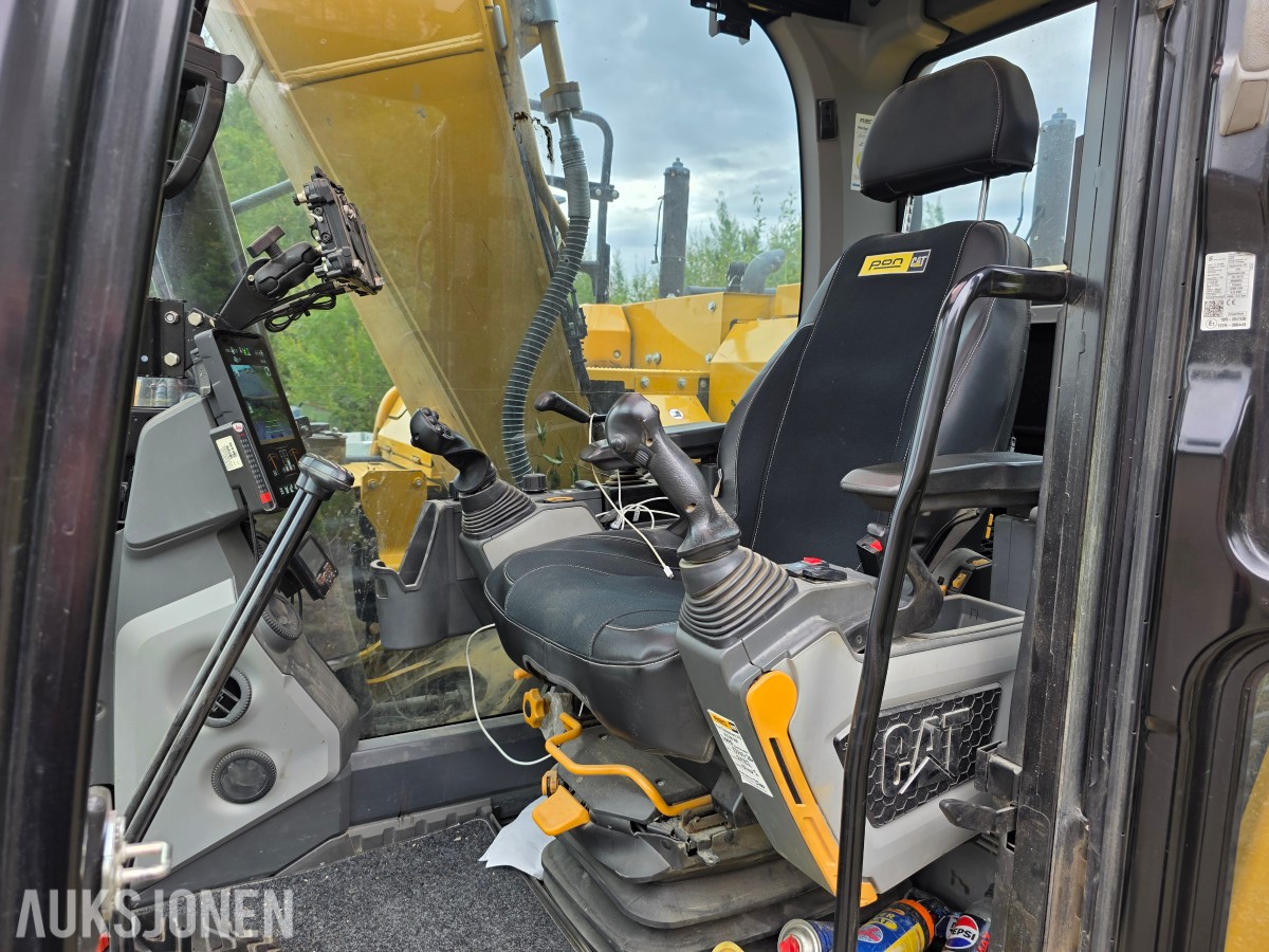 2021 Cat 315 beltegraver 3171 timer skuffe-R5 rototilt-leica maskinstyring