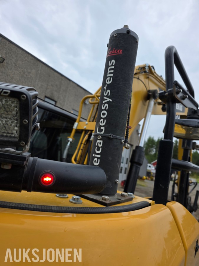 2021 Cat 315 beltegraver 3171 timer skuffe-R5 rototilt-leica maskinstyring