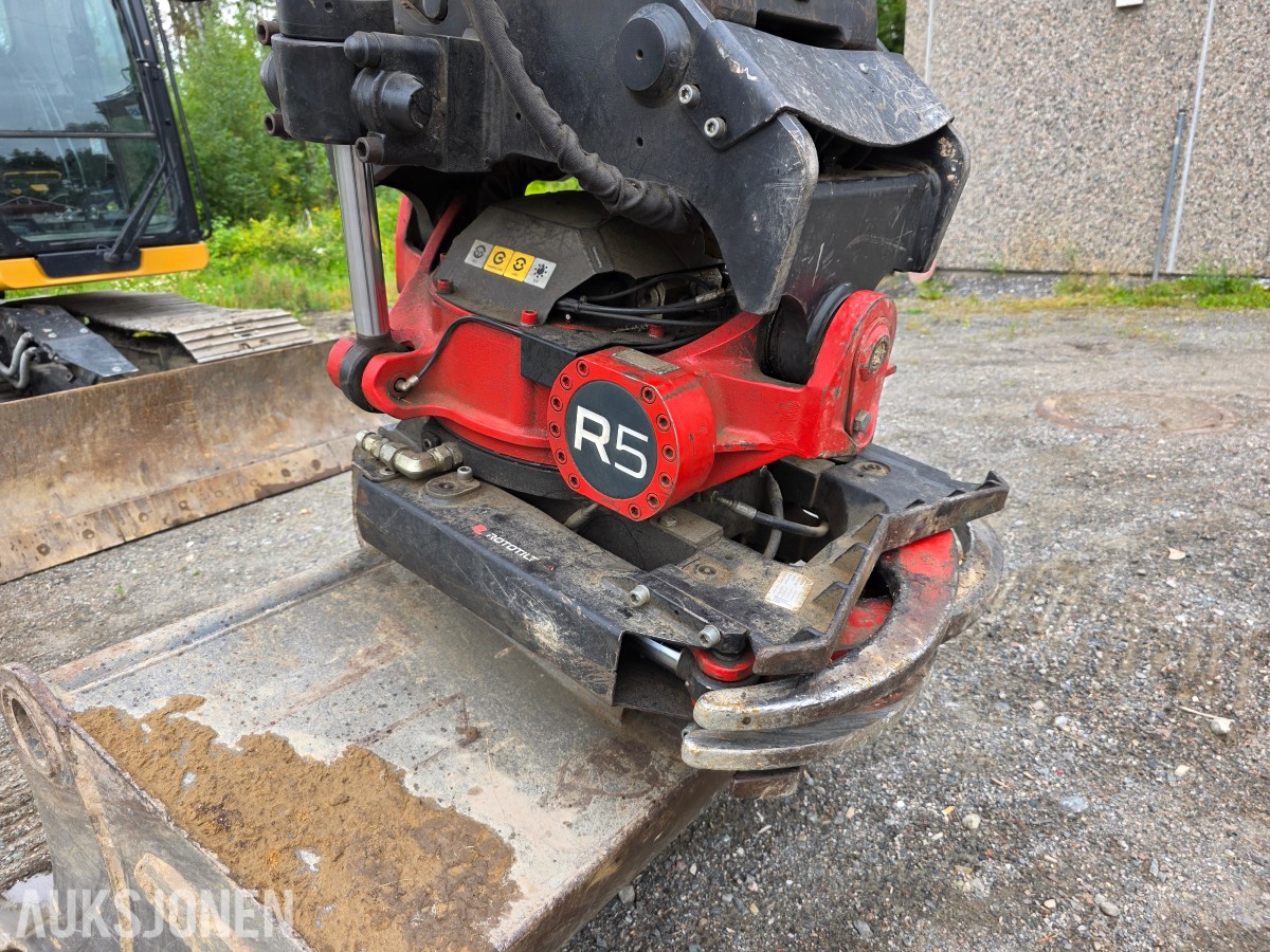 2021 Cat 315 beltegraver 3171 timer skuffe-R5 rototilt-leica maskinstyring