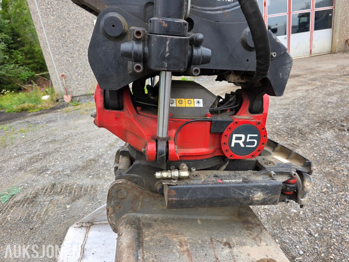2021 Cat 315 beltegraver 3171 timer skuffe-R5 rototilt-leica maskinstyring