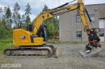 2021 Cat 315 beltegraver 3171 timer skuffe-R5 rototilt-leica maskinstyring