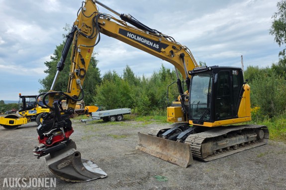 2021 Cat 315 beltegraver 3171 timer skuffe-R5 rototilt-leica maskinstyring