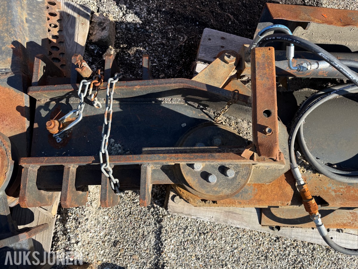 EDM 1500 hydraulisk rømmevinge / veghøvelvinge