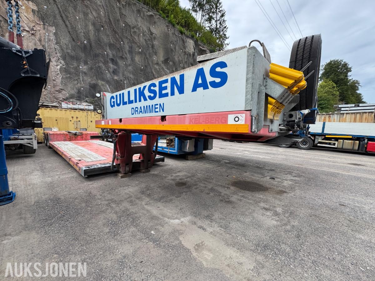 2015 Max Trailer F-S42-1ACA lowbed med uttrekk / EU-godkjent
