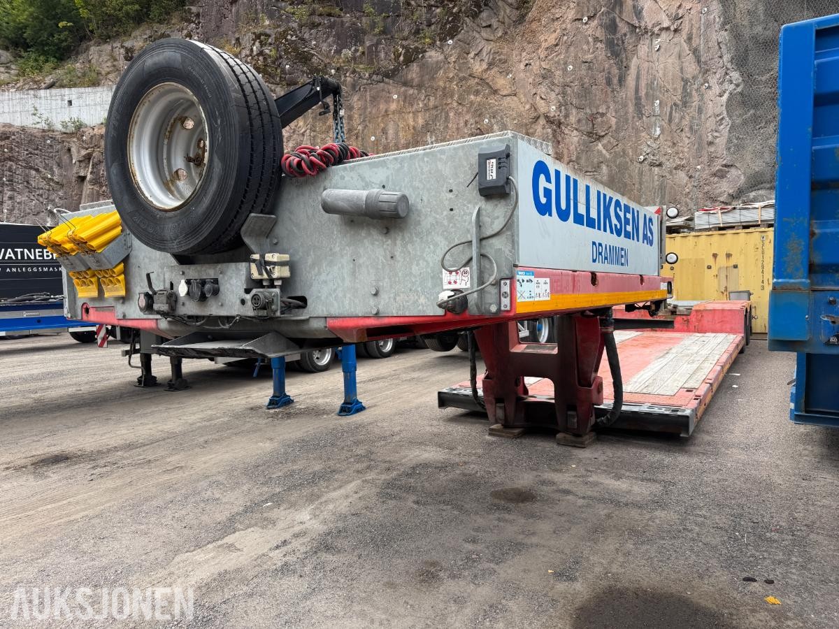 2015 Max Trailer F-S42-1ACA lowbed med uttrekk / EU-godkjent