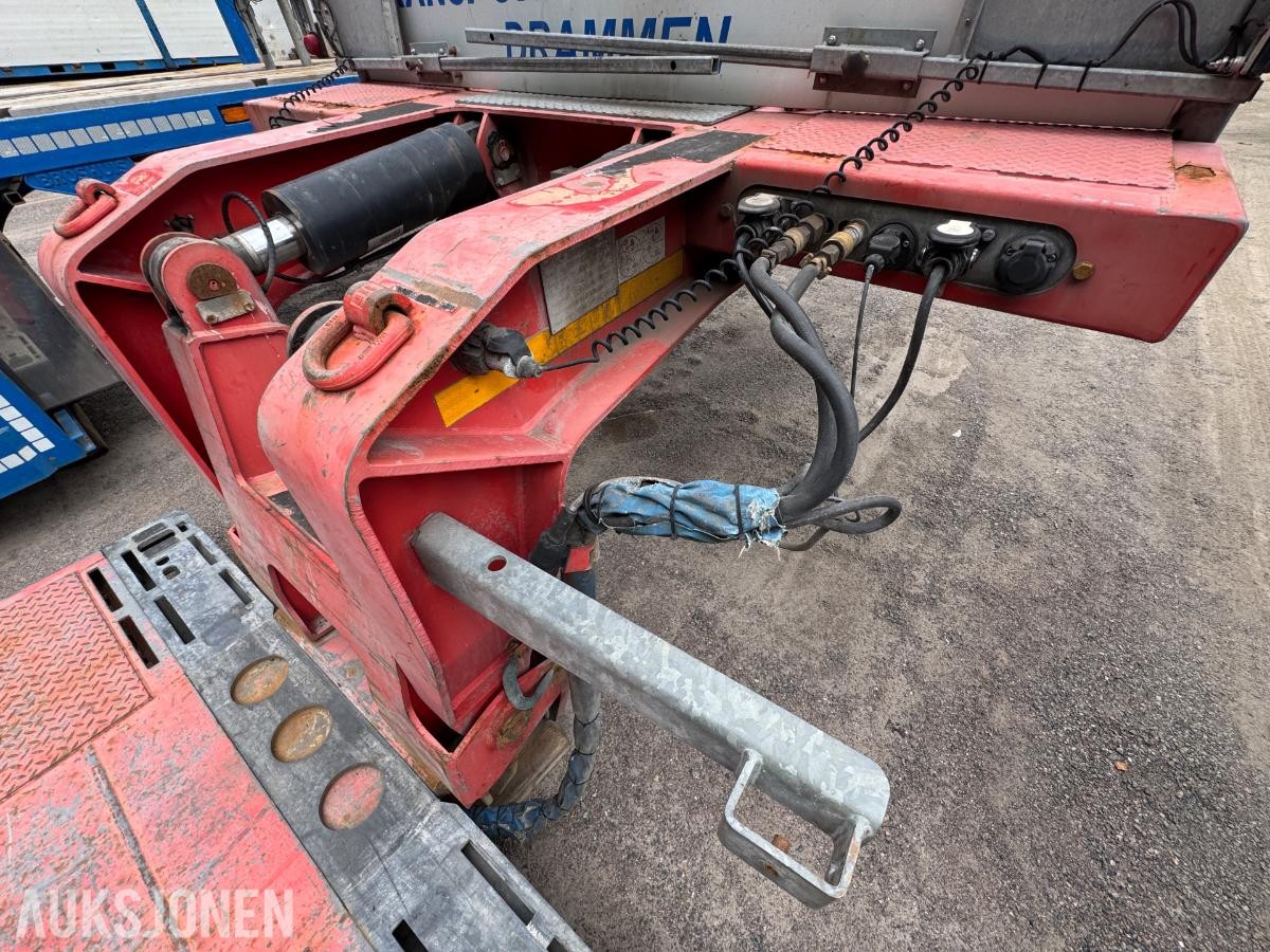 2015 Max Trailer F-S42-1ACA lowbed med uttrekk / EU-godkjent