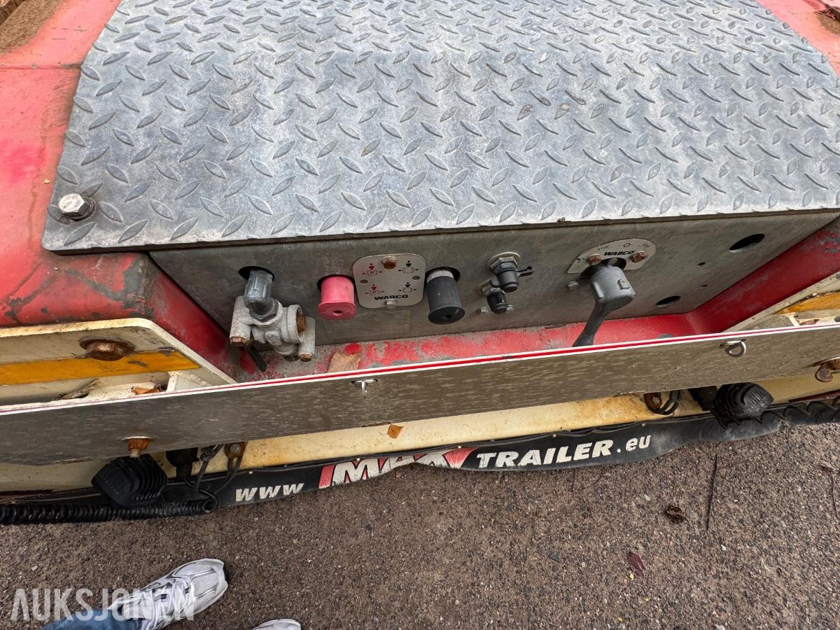 2015 Max Trailer F-S42-1ACA lowbed med uttrekk / EU-godkjent