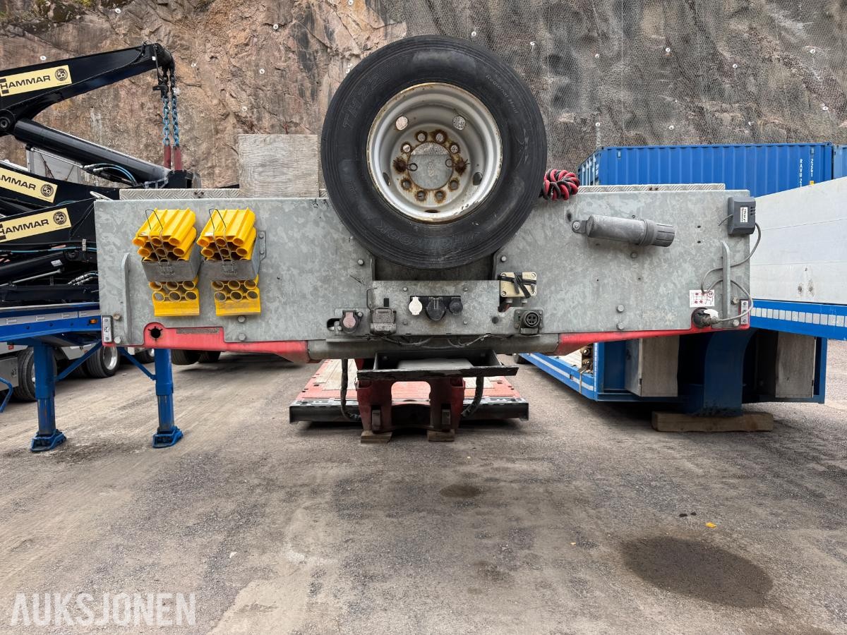 2015 Max Trailer F-S42-1ACA lowbed med uttrekk / EU-godkjent