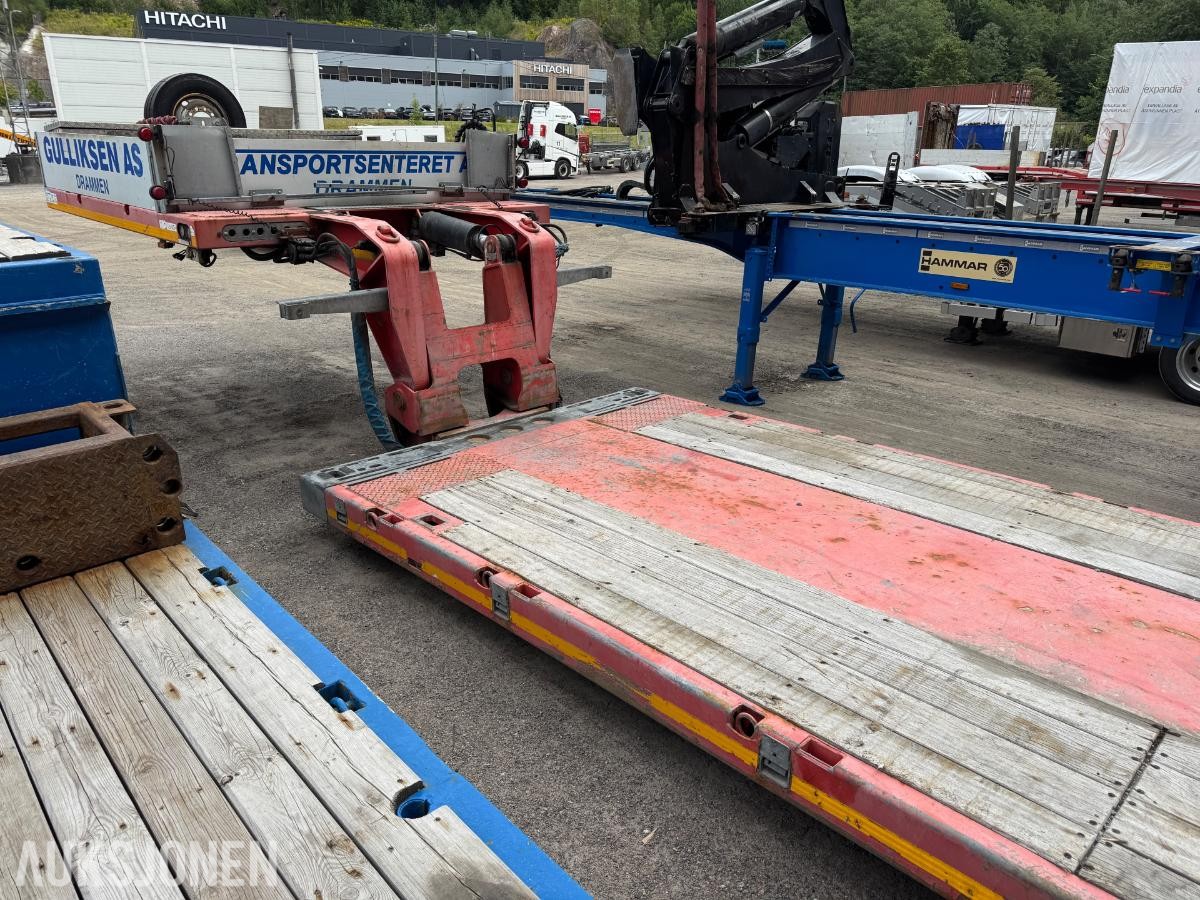 2015 Max Trailer F-S42-1ACA lowbed med uttrekk / EU-godkjent
