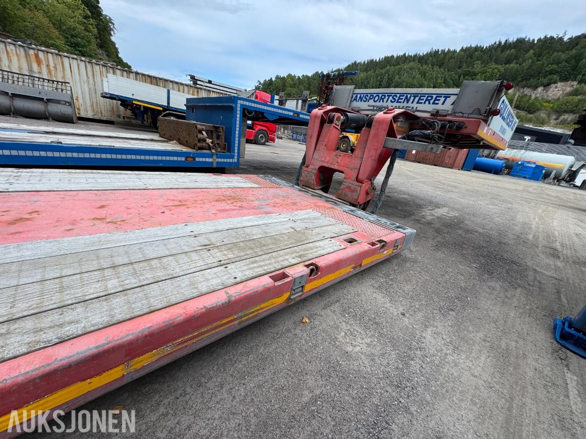 2015 Max Trailer F-S42-1ACA lowbed med uttrekk / EU-godkjent