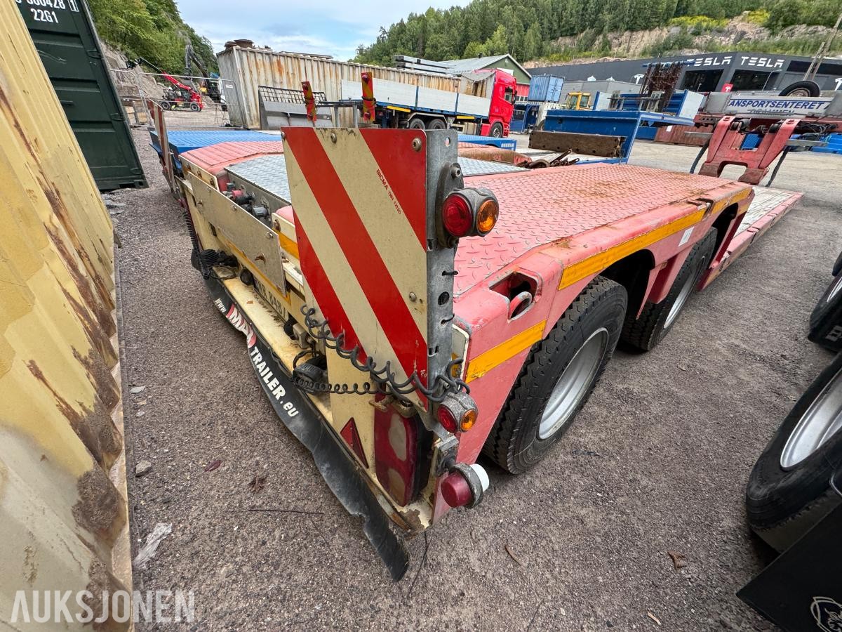 2015 Max Trailer F-S42-1ACA lowbed med uttrekk / EU-godkjent