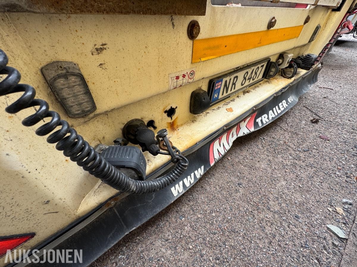 2015 Max Trailer F-S42-1ACA lowbed med uttrekk / EU-godkjent