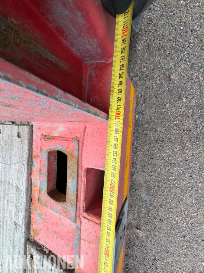 2015 Max Trailer F-S42-1ACA lowbed med uttrekk / EU-godkjent