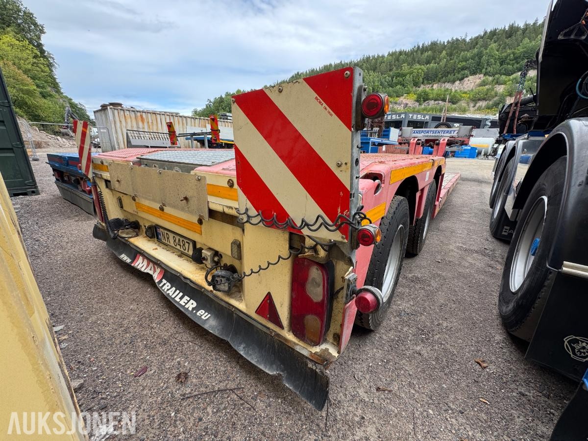 2015 Max Trailer F-S42-1ACA lowbed med uttrekk / EU-godkjent