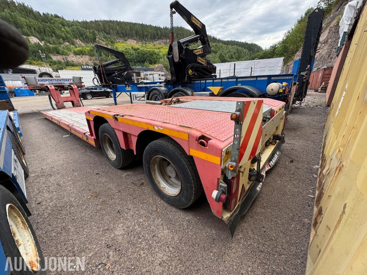 2015 Max Trailer F-S42-1ACA lowbed med uttrekk / EU-godkjent