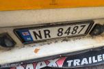 2015 Max Trailer F-S42-1ACA lowbed med uttrekk / EU-godkjent 