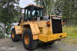 1996 Cat IT28F hjullaster m/ pallegafler og 2 skuffer 