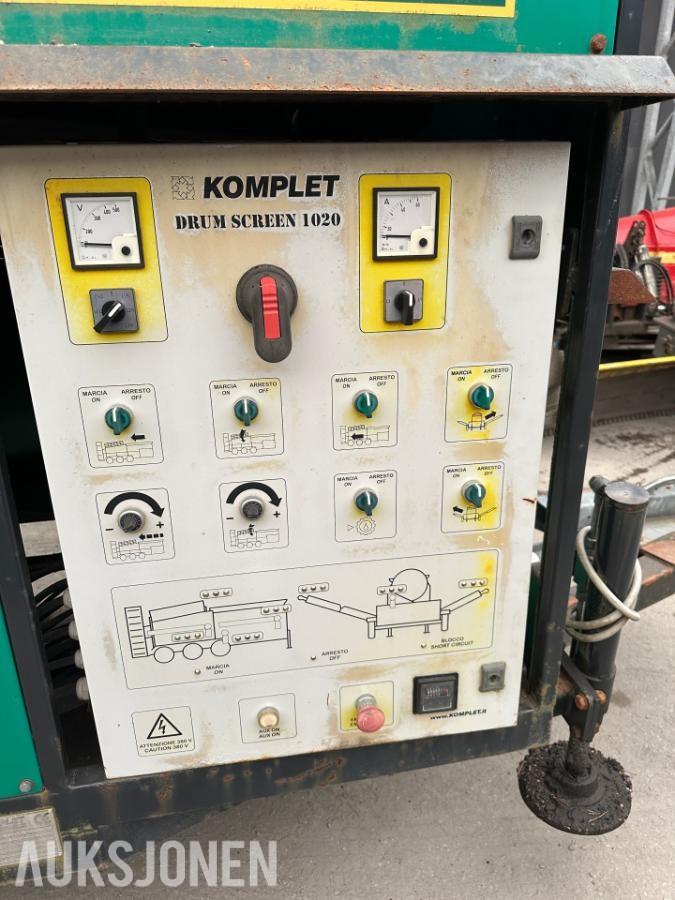 2015 Komplet DS 1020 Drum Screen | Mobil trommelsikt | sikteverk