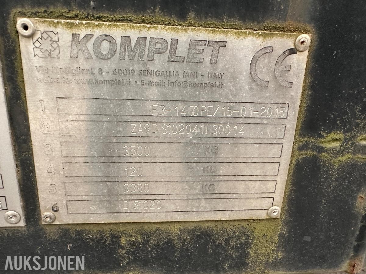 2015 Komplet DS 1020 Drum Screen | Mobil trommelsikt | sikteverk