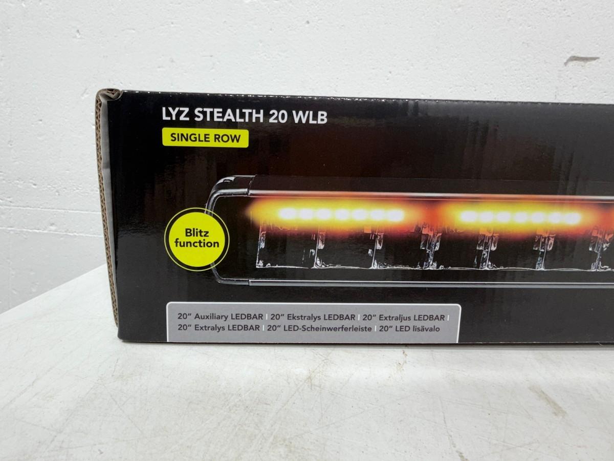 Lyzzpro Premium LED-ekstralys og varsellys – Stealth WLB / LYZ Blitz