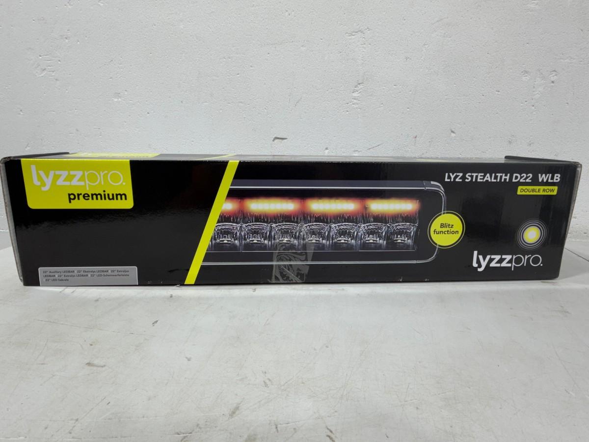 Lyzzpro Premium LED-ekstralys og varsellys – Stealth WLB / LYZ Blitz