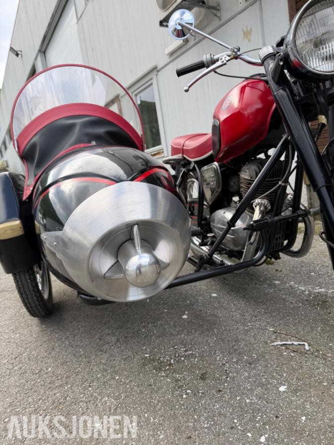 1972 PANNONIA 250 med sidevogn