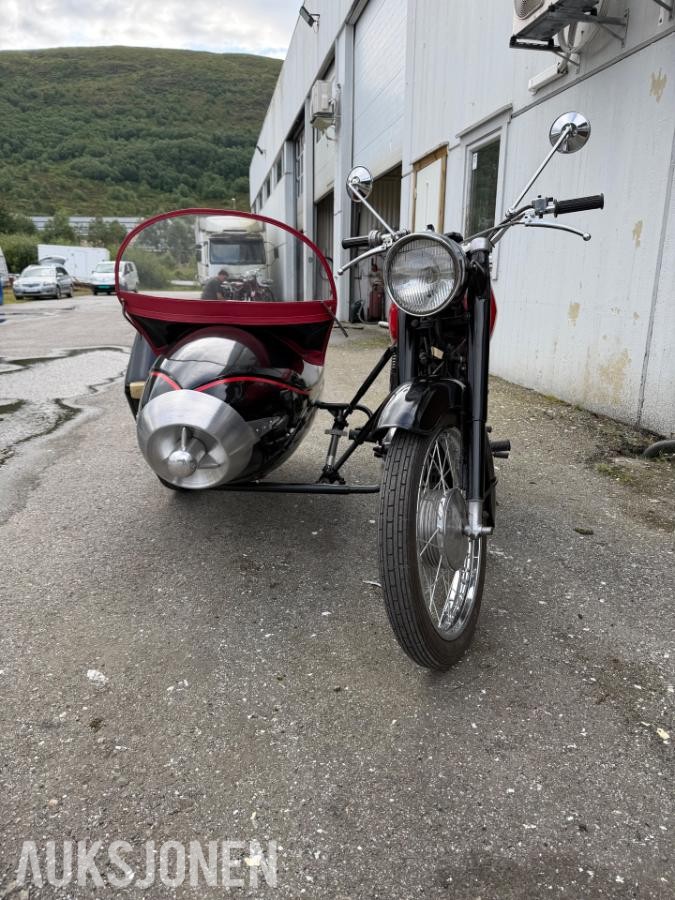 1972 PANNONIA 250 med sidevogn