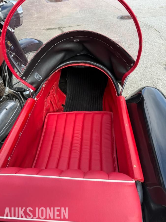 1972 PANNONIA 250 med sidevogn