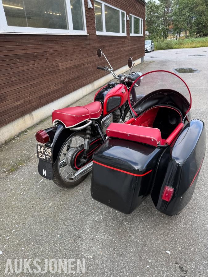1972 PANNONIA 250 med sidevogn