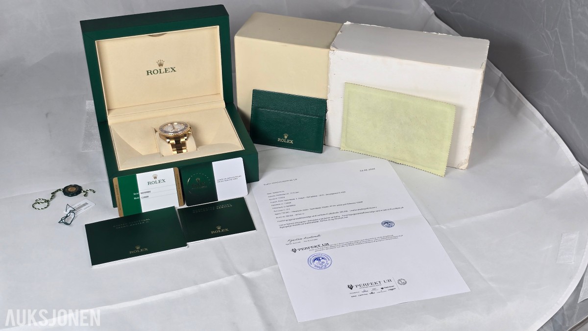 2016 Rolex Yacht-Master II - 18K gult gull - 44 mm - ref 116688