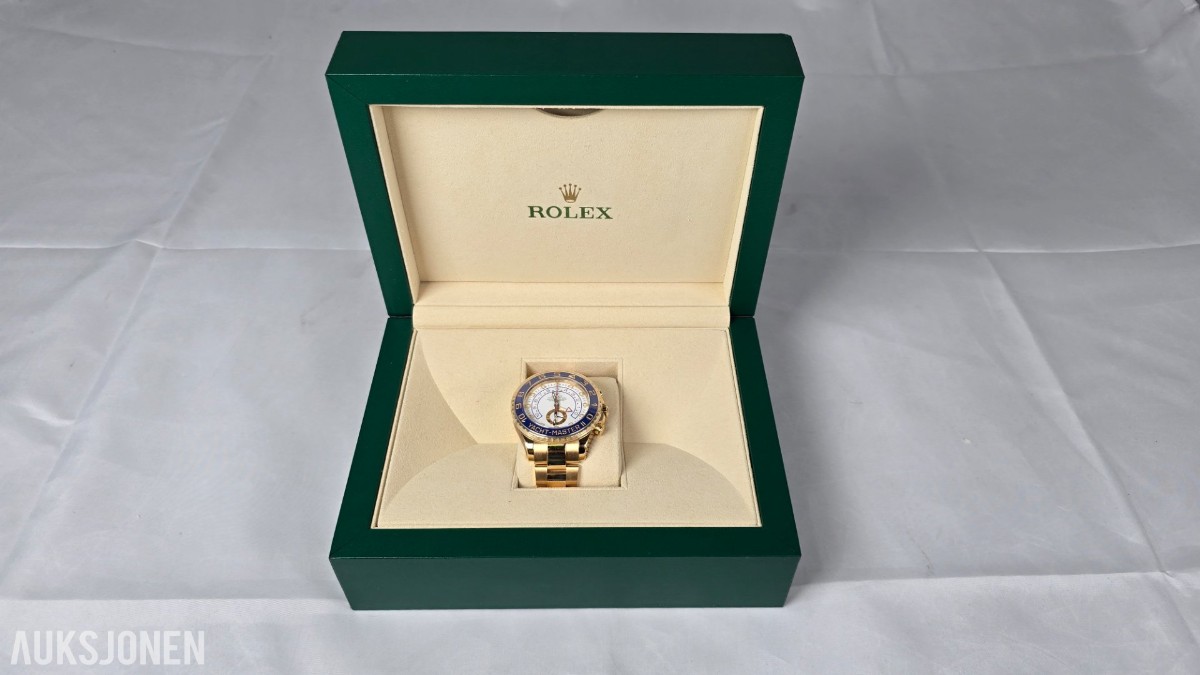 2016 Rolex Yacht-Master II - 18K gult gull - 44 mm - ref 116688