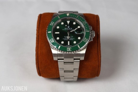 Rolex Submariner Date 40mm -Grønn Hulk - Ref 116610