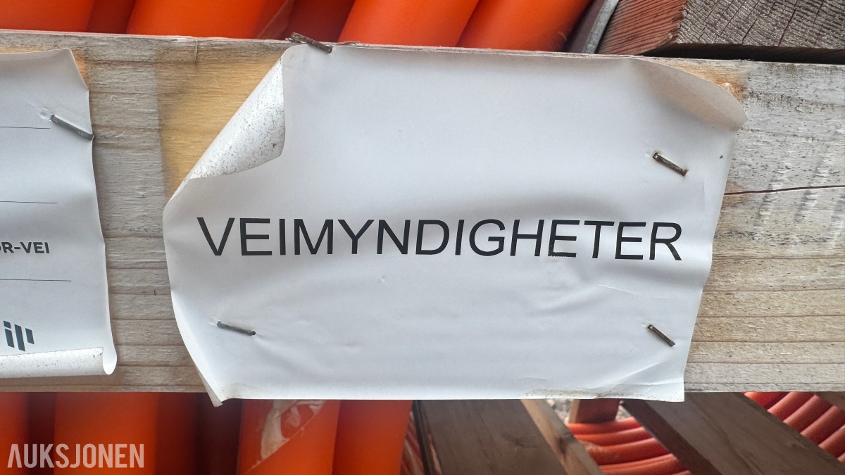 Infraplast 3 x 40mm-L DL Fiberkabelrør Orange L=500 mtr. Veimyndighet