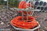 Infraplast 3 x 40mm-L DL Fiberkabelrør Orange L=500 mtr. Veimyndighet