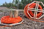 Infraplast 3 x 40mm-L DL Fiberkabelrør Orange L=500 mtr. Veimyndighet