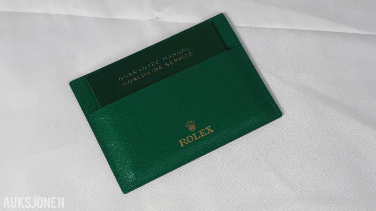 2017 Rolex Datejust 36 ref. 116200 – svart skive – Oyster-lenke