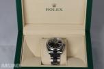 2017 Rolex Datejust 36 ref. 116200 – svart skive – Oyster-lenke 