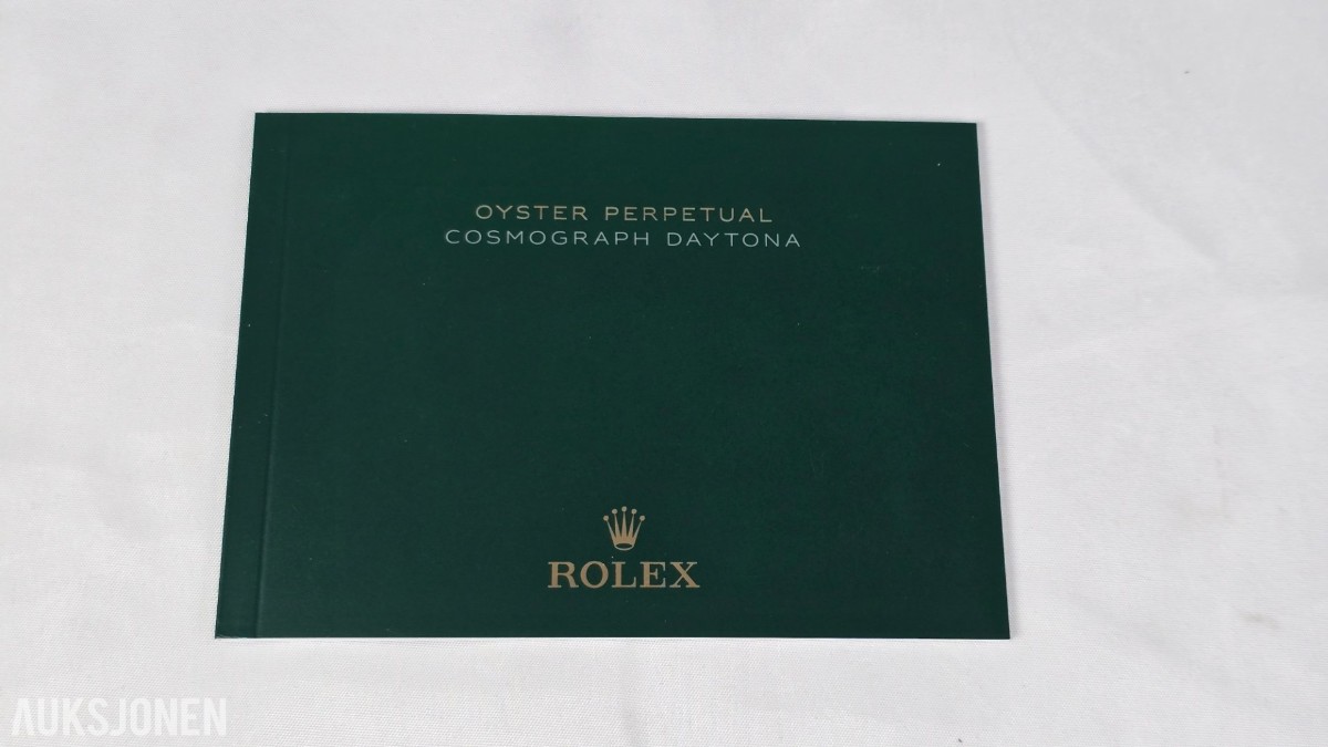 2022 Rolex Cosmograph Daytona 116518LN – 18 kt gult gull – Oysterflex